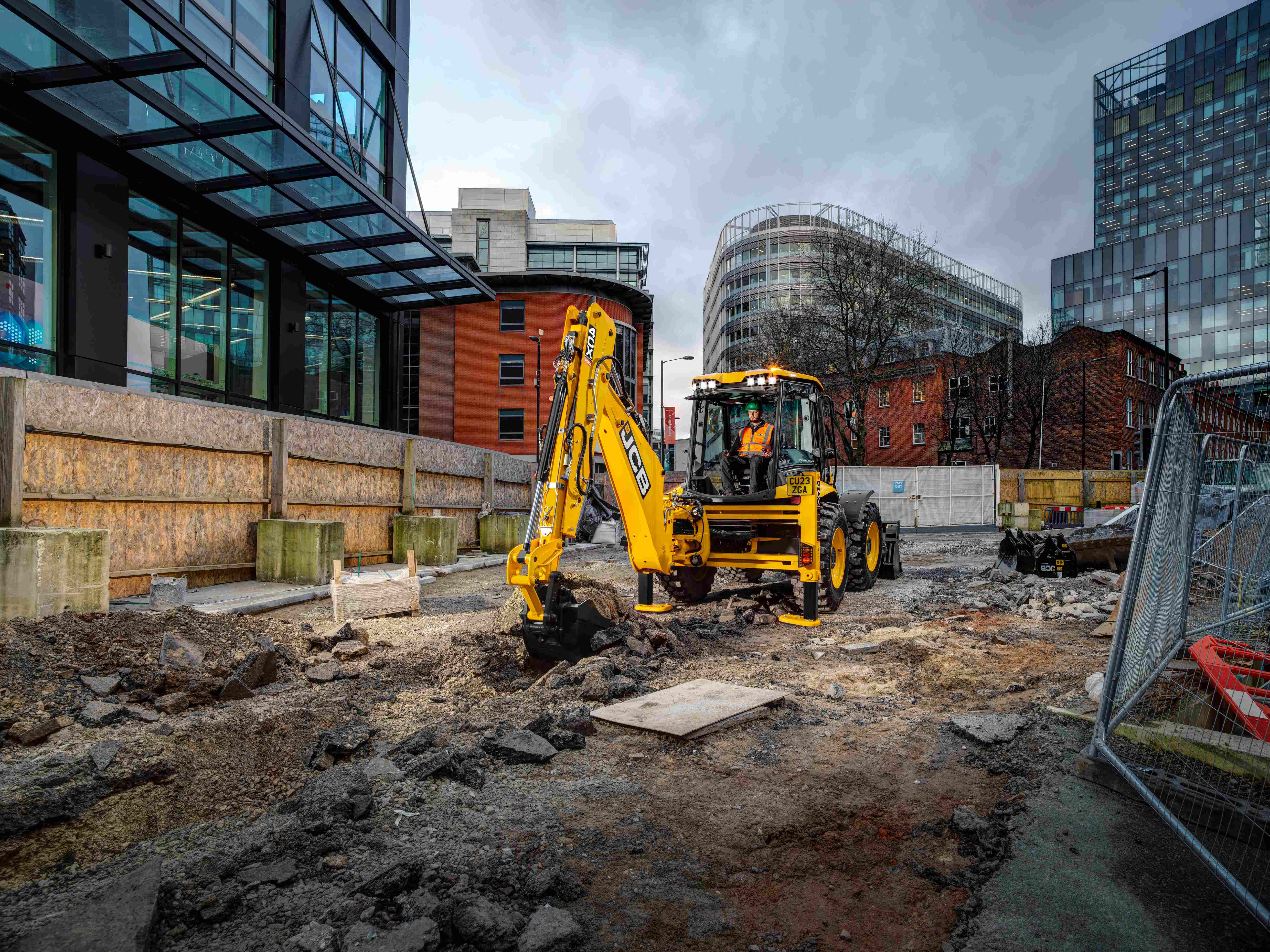 JCB Backhoe Loader Dual Drive